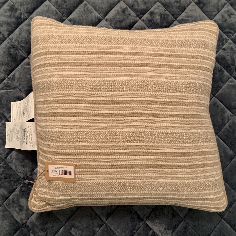 High end throw pillows with duck feather inserts